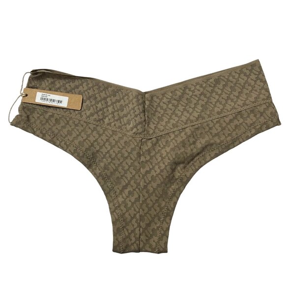 SKIMS Logo Mesh Boyshort Lot of 2 Bone Desert XXS - Picture 5 of 12